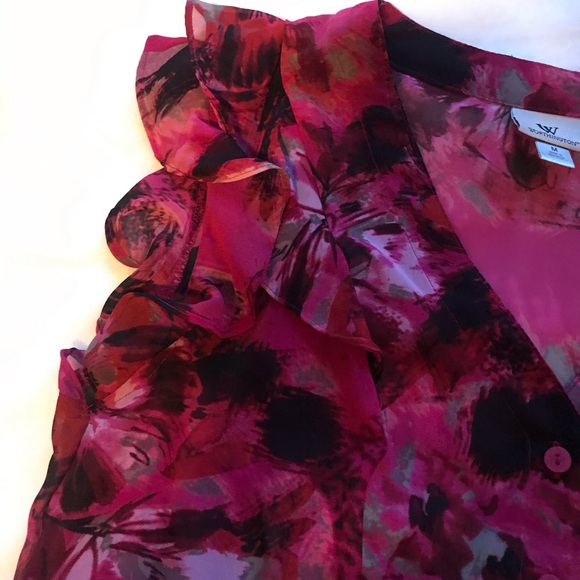 Medium Worthington Floral blouse - Picture 2 of 5